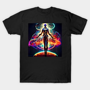 Cosmic Goddess - best selling T-Shirt